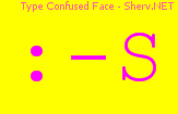 Type Confused Face Color 3