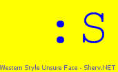 Western Style Unsure Face Color 1