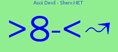 Ascii Devil Color 2