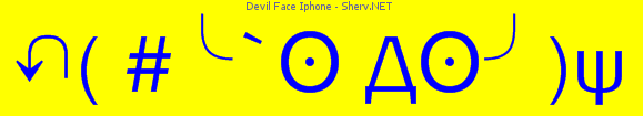 Devil Face Iphone Color 1