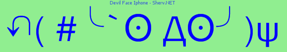 Devil Face Iphone Color 2