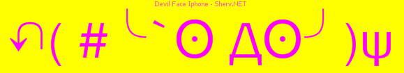 Devil Face Iphone Color 3