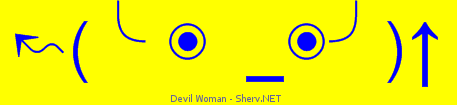 Devil Woman Color 1