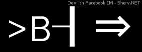 Devilish Facebook IM Inverted