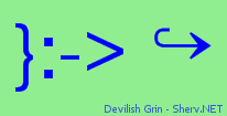 Devilish Grin Color 2