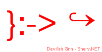 Devilish Grin 44444444