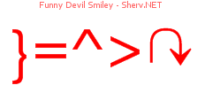 Funny Devil Smiley 44444444