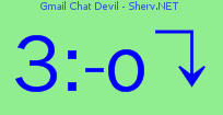 Gmail Chat Devil Color 2