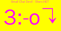 Gmail Chat Devil Color 3