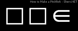 How to Make a Pitchfork Inverted
