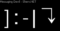 Messaging Devil Inverted