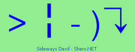 Sideways Devil Color 2
