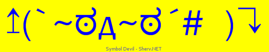 Symbol Devil Color 1