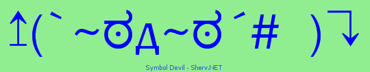 Symbol Devil Color 2