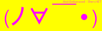 Ascii Embarrassed Color 3