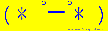 Embarrassed Smiley Color 1