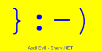 Ascii Evil Color 1