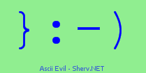 Ascii Evil Color 2