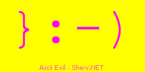 Ascii Evil Color 3