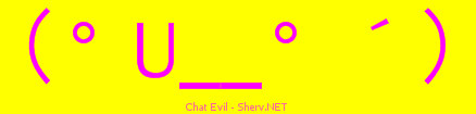 Chat Evil Color 3