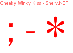 Cheeky Winky Kiss 44444444