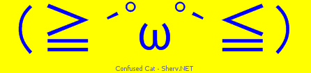 Confused Cat Color 1