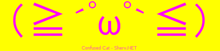 Confused Cat Color 3