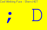 Cool Winking Face Color 1