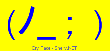 Cry Face Color 1