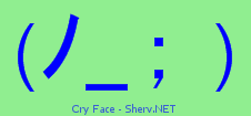 Cry Face Color 2
