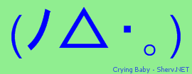 Crying Baby Color 2