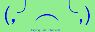 Crying Sad Color 2