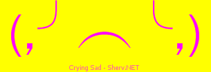 Crying Sad Color 3