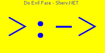 Do Evil Face Color 1