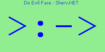 Do Evil Face Color 2