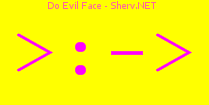 Do Evil Face Color 3