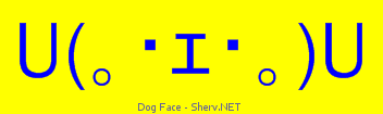 Dog Face Color 1
