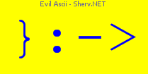 Evil Ascii Color 1