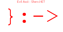 Evil Ascii 44444444