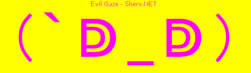 Evil Gaze Color 3