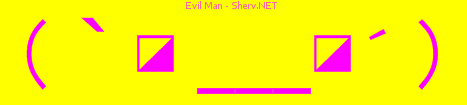 Evil Man Color 3