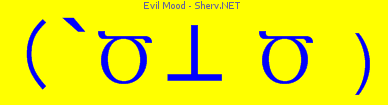 Evil Mood Color 1
