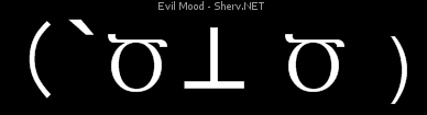Evil Mood Inverted