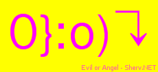 Evil or Angel Color 3