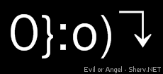Evil or Angel Inverted