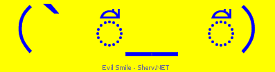 Evil Smile Color 1