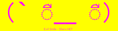Evil Smile Color 3