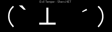 Evil Temper Inverted