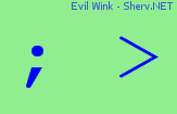 Evil Wink Color 2