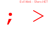 Evil Wink 44444444